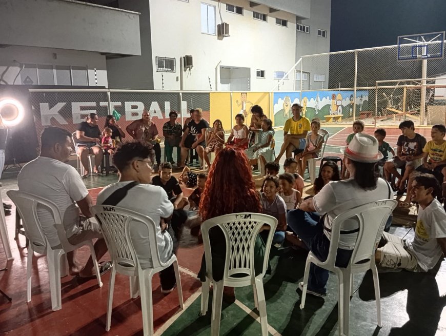 Projeto Cinema em Movimento leva sessões cinematográficas e oficinas de produção de roteiro audiovisual para municípios e comunidades do Amapá.