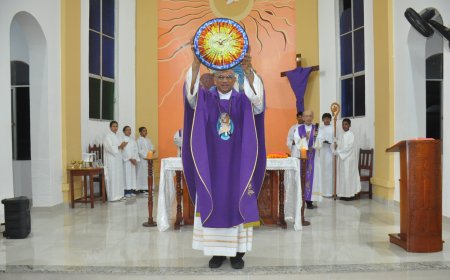 Dom Antônio de Assis Ribeiro é acolhido com missa na Igreja Matriz de Amapá