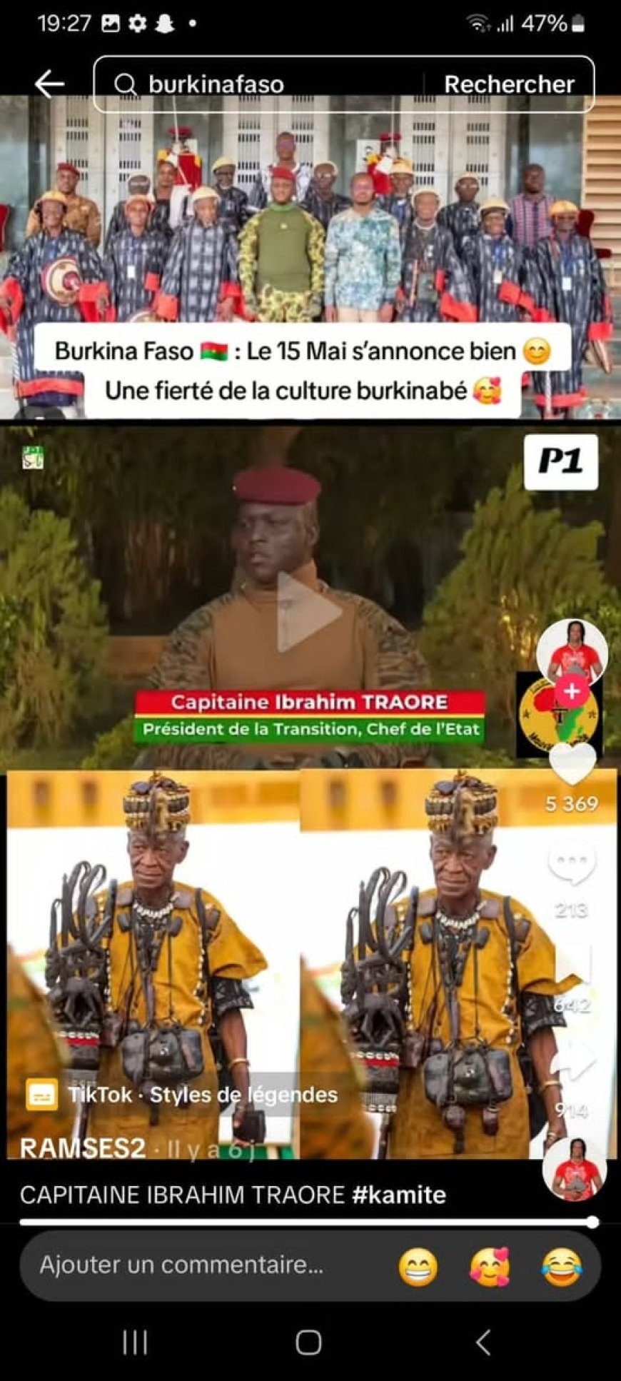 Burkina Faso resgata identidade africana: 15 de maio será o Dia da Valorização da Cultura e Tradição
