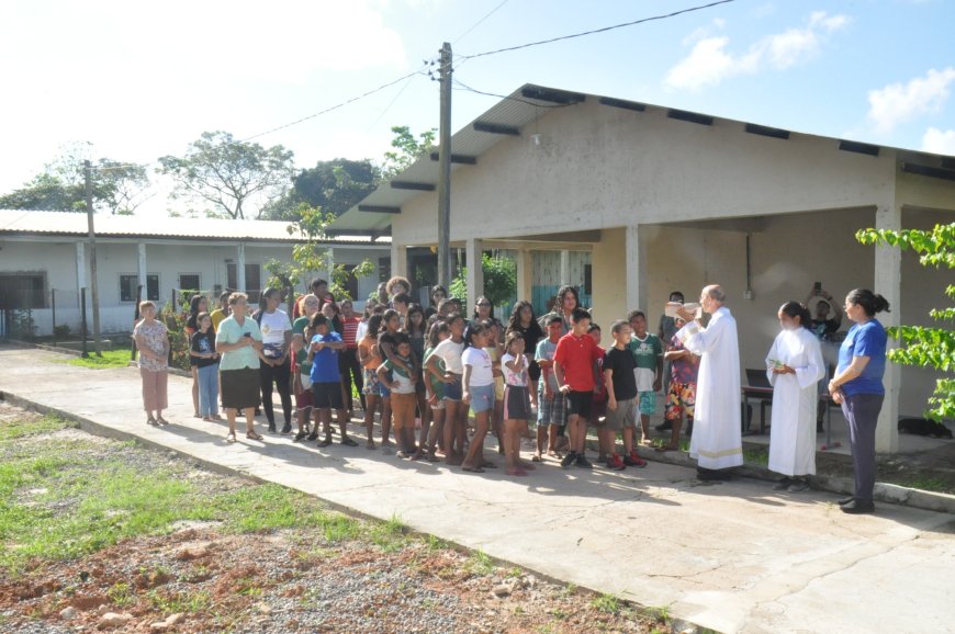 Inauguração da Quadra Coberta da Igreja Nossa Senhora de Nazaré fortalece ações sociais em Amapá