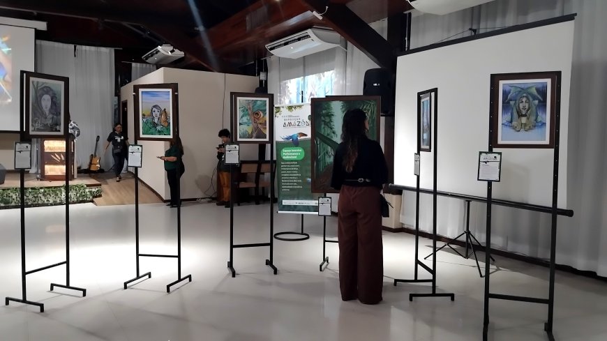 Artista plástico Ivan Amanajás homenageia Paulo Rodrigues em exposição de artes no Museu Sacaca, nesta quinta-feira (21) 