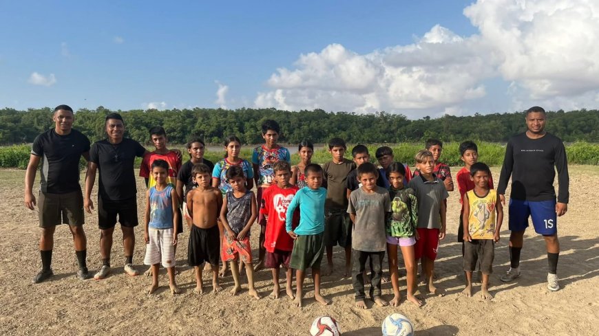 Projeto “Futebol para o Futuro” é lançado na Vila do Sucuriju com foco no desenvolvimento social e esportivo