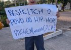 Artistas do Hip Hop protestam na Praça da Bandeira e cobram pagamento de cachês atrasados da Prefeitura de Macapá