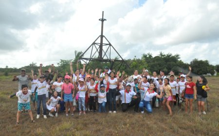 Projeto “Encantos da Criança” promove visita à Base Aeronaval de Amapá e encanta alunos da Escola Lourenço Borges
