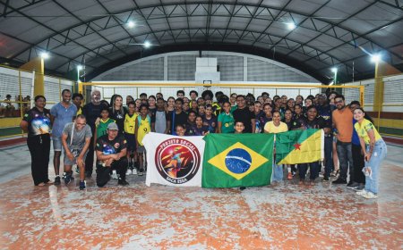Intercâmbio Internacional de Vôlei fortalece laços entre Amapá e Guiana Francesa