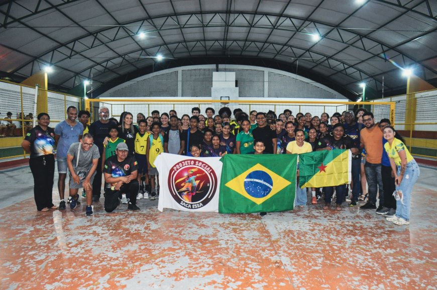 Intercâmbio Internacional de Vôlei fortalece laços entre Amapá e Guiana Francesa
