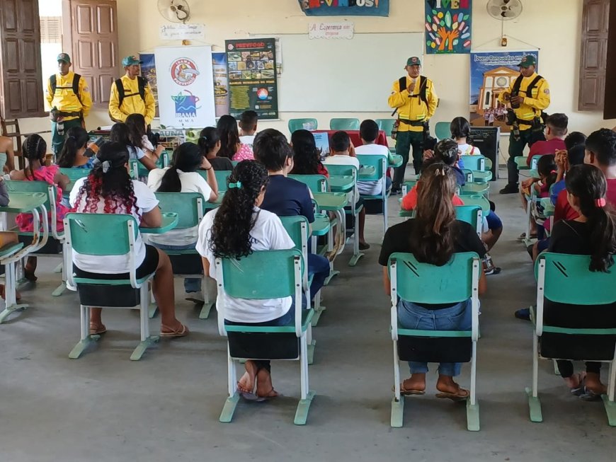 Paróquia do Divino Espírito Santo e IBAMA realizam ação educativa com crianças e adolescentes em Amapá