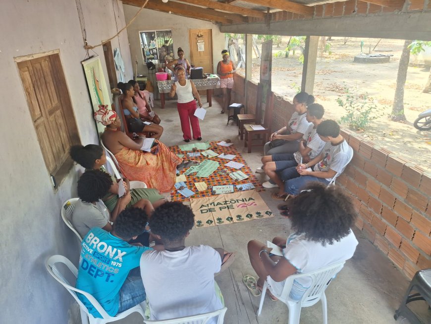  Jornada formativa do Mãe Venina fortalece juventude quilombola na comunidade do Curiaú