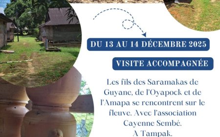 “Nas Pegadas dos Ancestrais Saamaka: Uma Viagem Imersiva do Amapá ao Suriname”