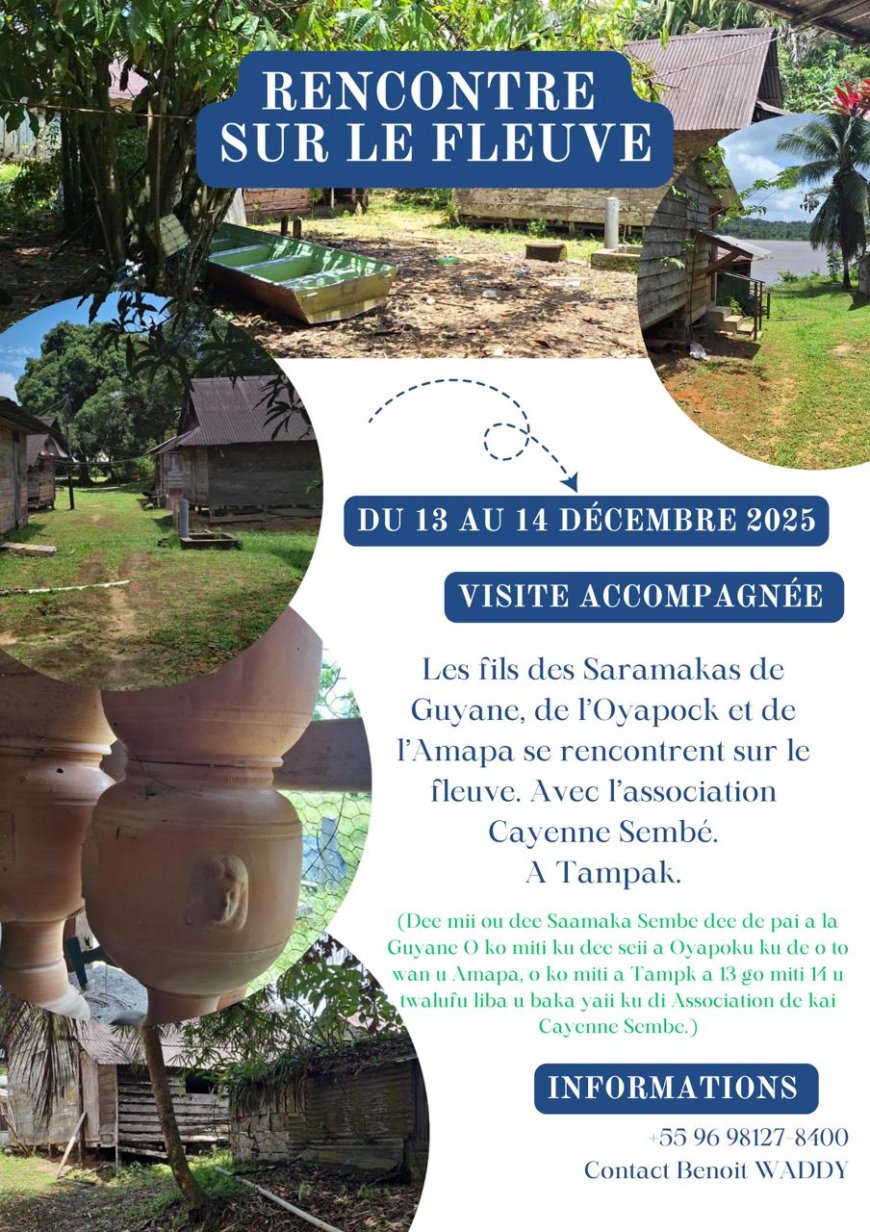 “Nas Pegadas dos Ancestrais Saamaka: Uma Viagem Imersiva do Amapá ao Suriname”