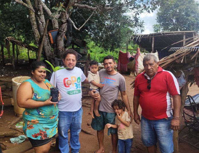 Doação de mudas fortalece resistência quilombola em Colinas (MA)