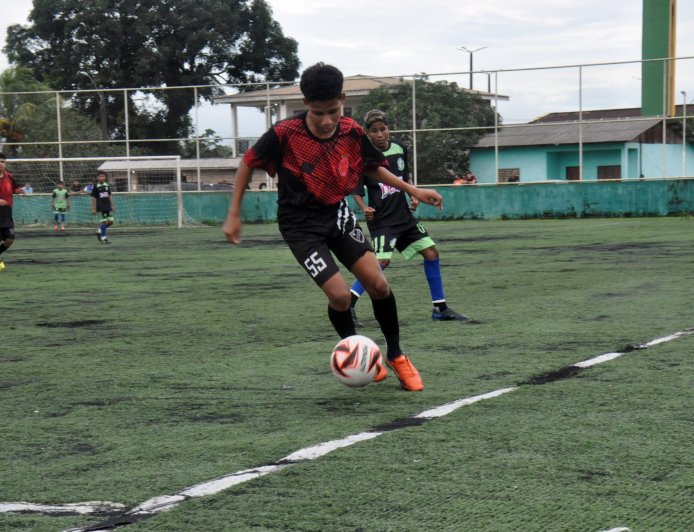 Gerd Muller Guilherme Lobato, 13 anos: talento promissor que desponta no futebol amapaense