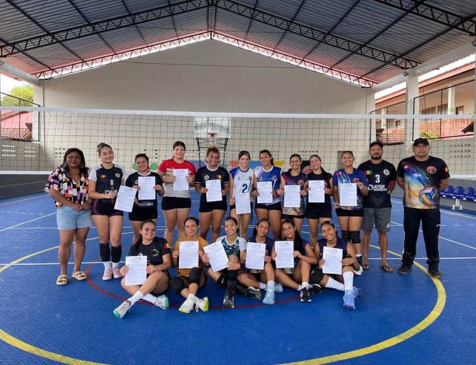 Seleção Feminina de Vôlei de Amapá inicia preparação para o XIX Intermunicipal de Vôlei 2026