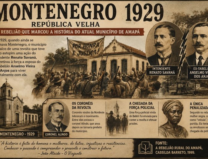 Montenegro em 1929: um episódio marcante da República Velha no atual município de Amapá