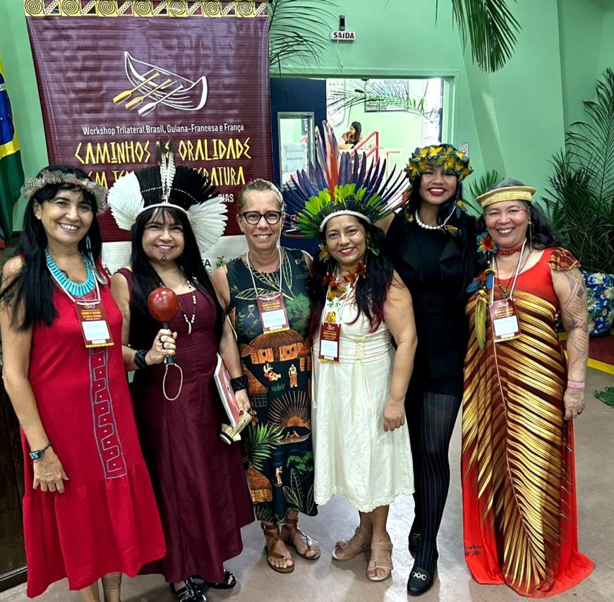 Cláudia A. Flor D’Maria representa o Amapá em workshop internacional sobre oralidades indígenas e violências na Amazônia