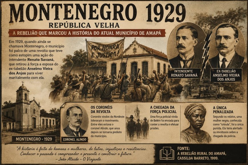 Montenegro em 1929: um episódio marcante da República Velha no atual município de Amapá