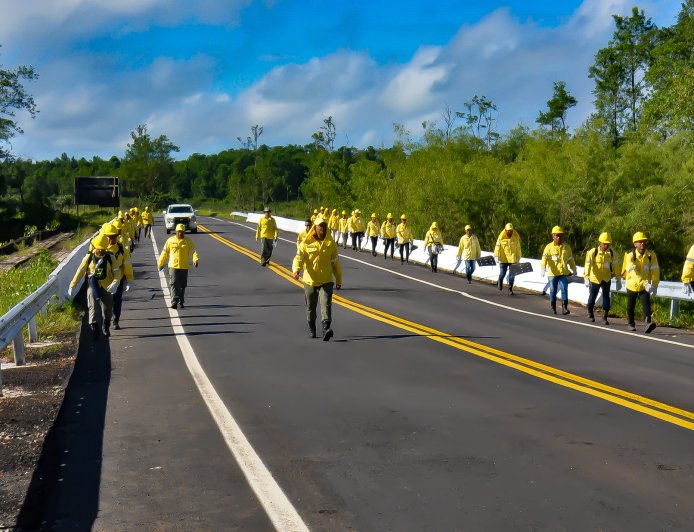Feriado de Corpus Christi e treinamento intenso dos 34 brigadistas do Prevfogo/ICMBio em Amapá