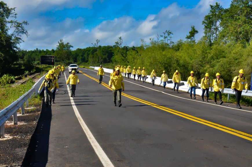 Feriado de Corpus Christi e treinamento intenso dos 34 brigadistas do Prevfogo/ICMBio em Amapá