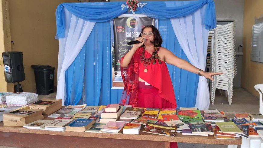 Projeto Germinar Leitura leva acervo de autores amapaenses e atividades literárias para escolas de Macapá e Tartarugalzinho