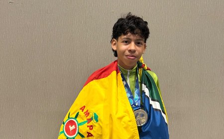 Aluno de Amapá conquista título no Taekwondo nos Jogos Escolares Brasileiros